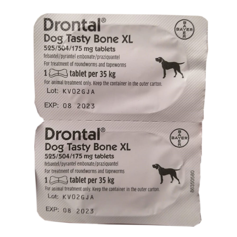 Drontal Chewable 35Kg 2Pack