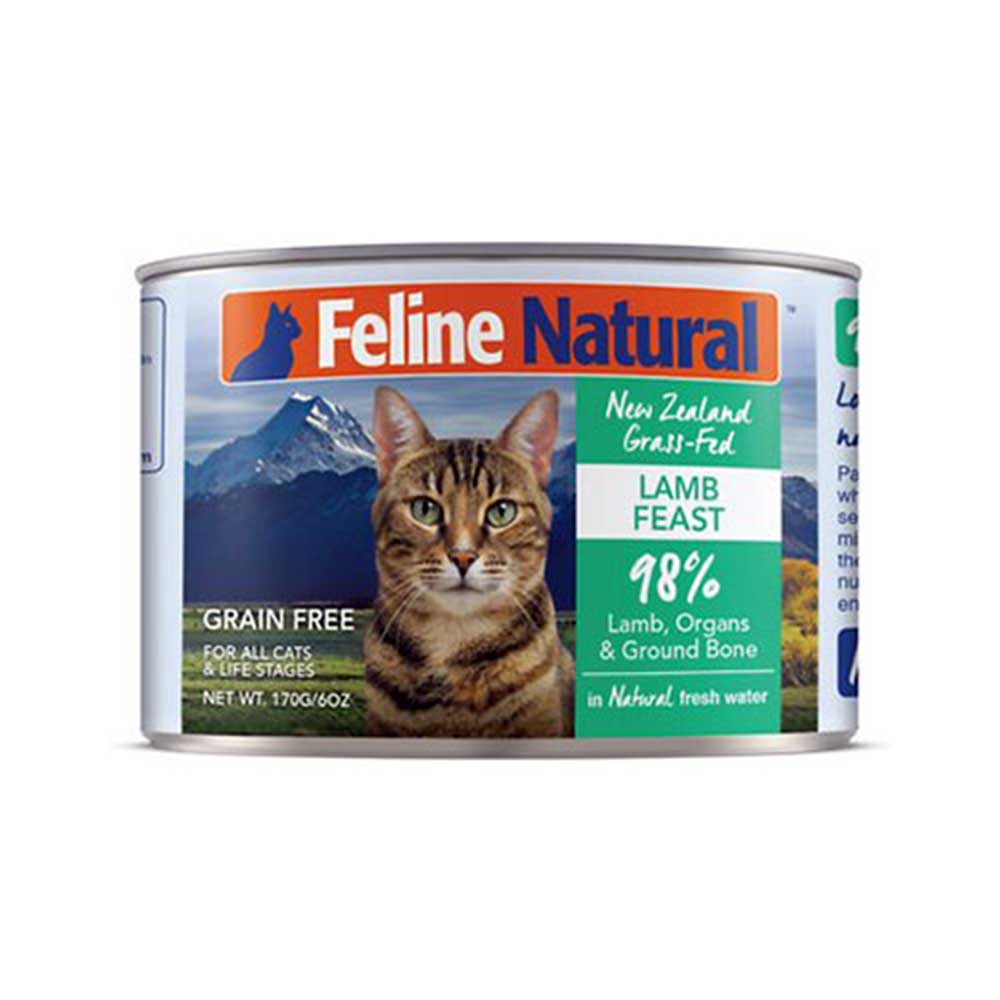 Feline Natural Lamb Wet Cat Food 170g