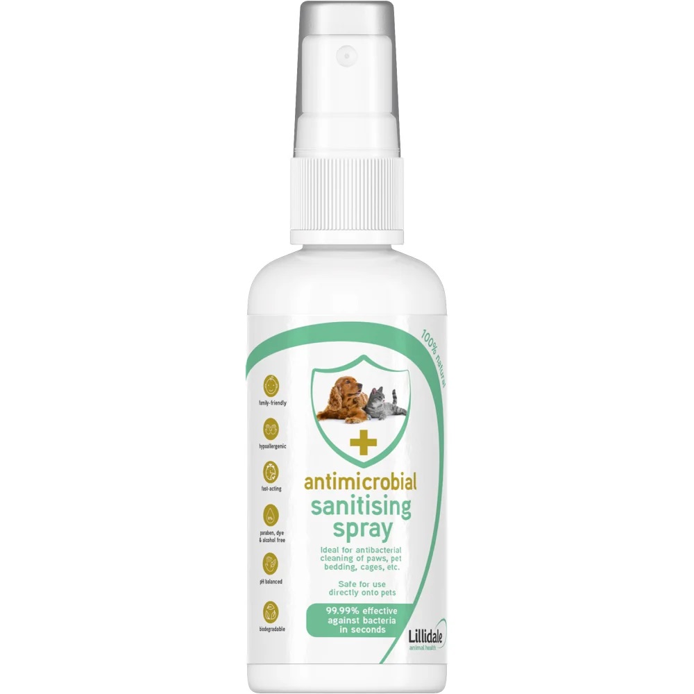 Lillidale Antimicrobial Sanitising Spray 65ml