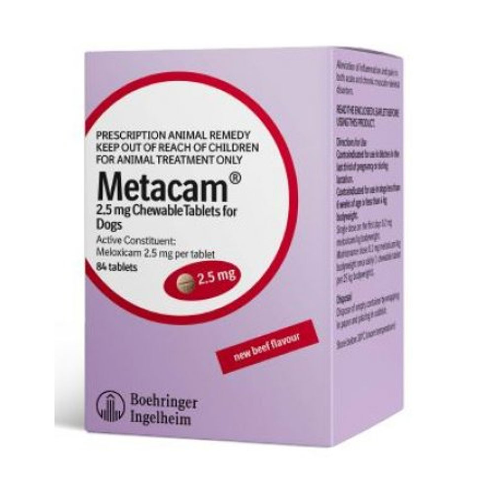 Metacam Chewable Tab 2.5Mg(84)