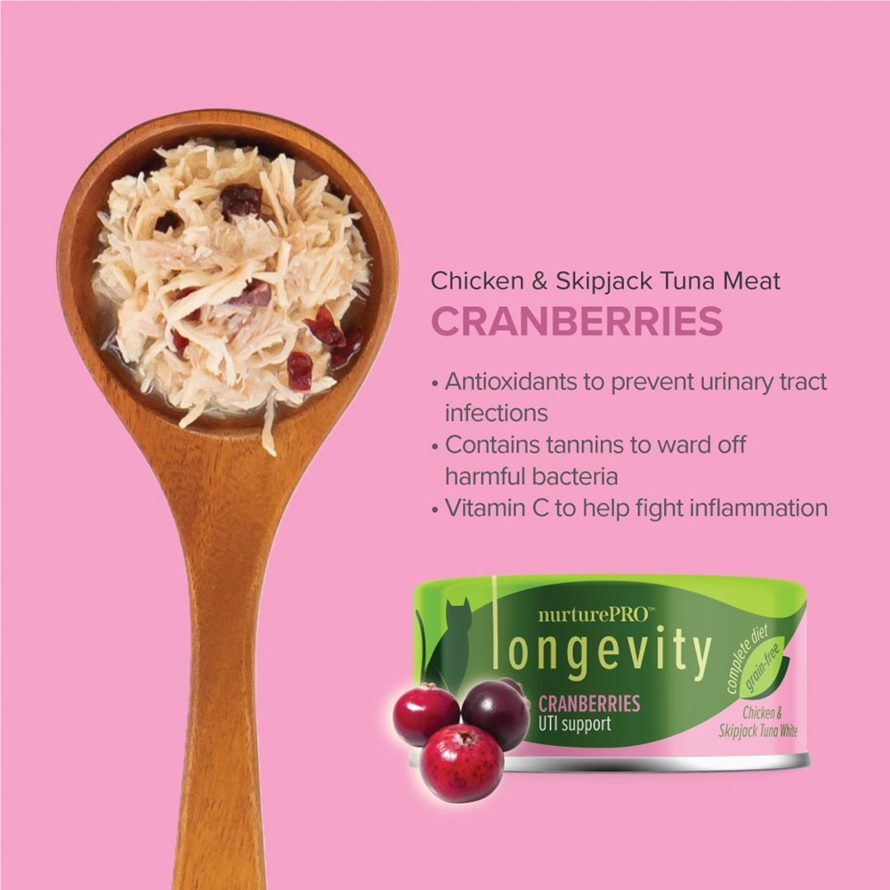 Longevity Tuna Cranberries & Green tea