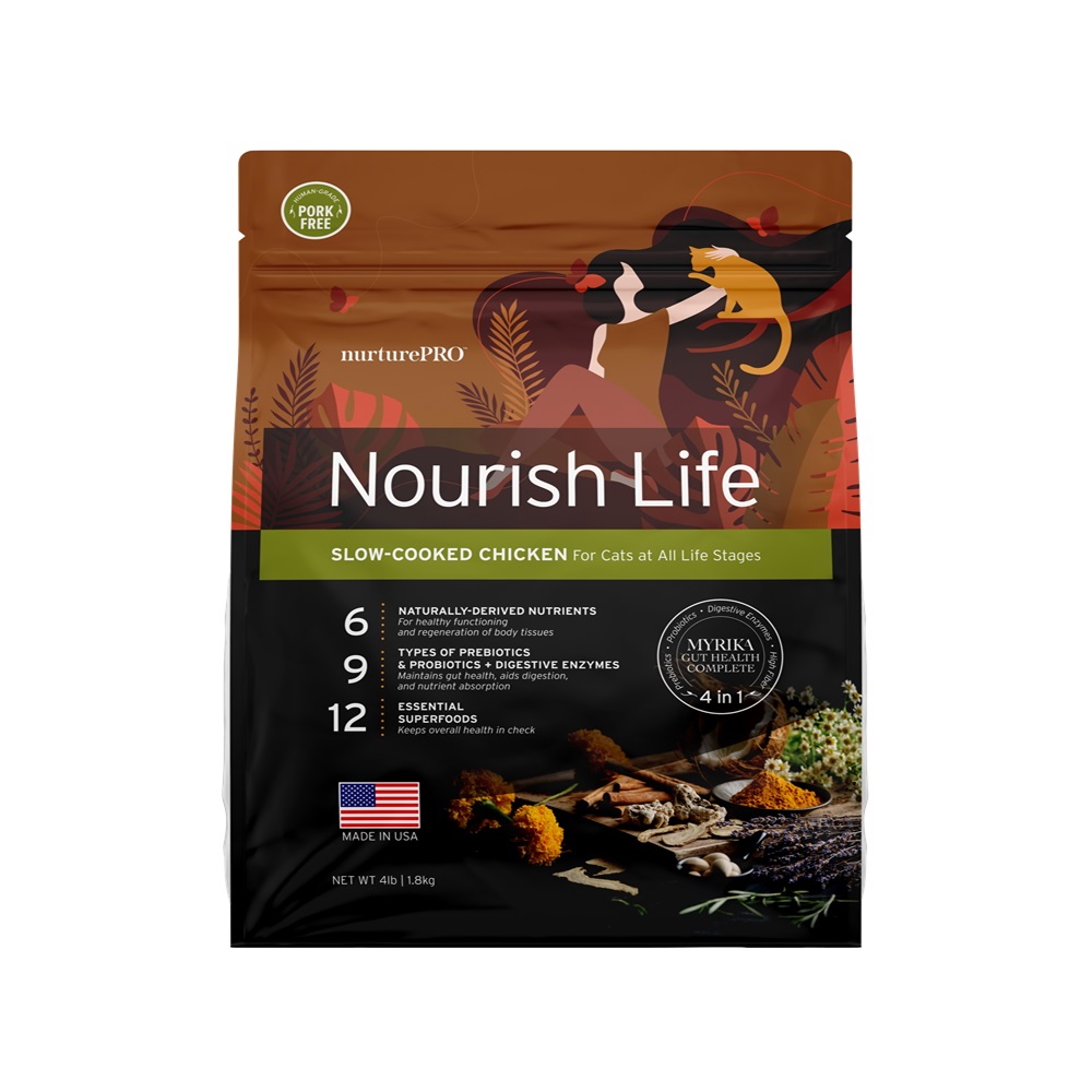 Nurture Pro Nourish Life Cat Food 4 lb