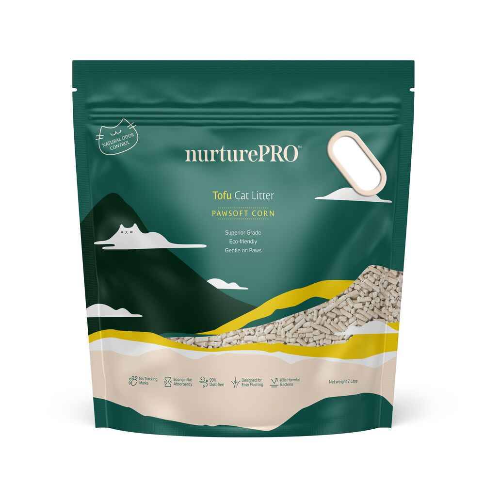 Nurture Pro Tofu Cat Litter Corn