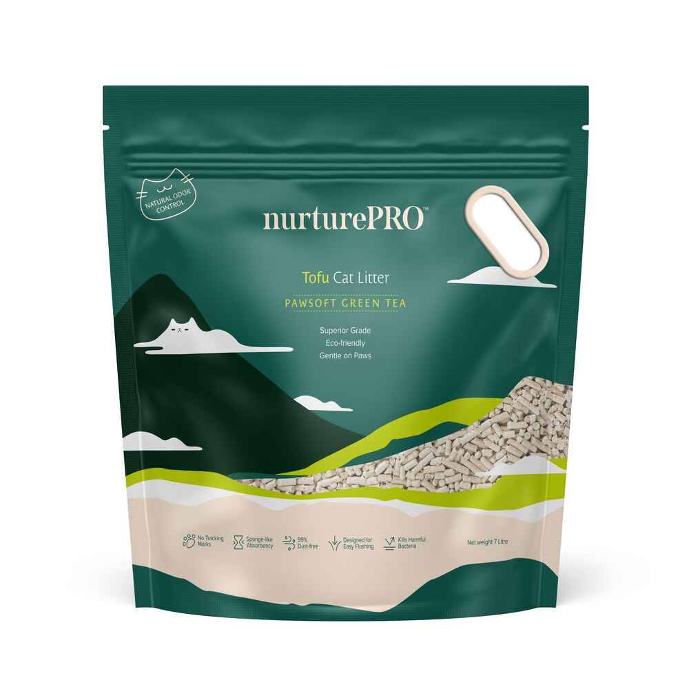 Nurture Pro Tofu Cat Litter, Green Tea