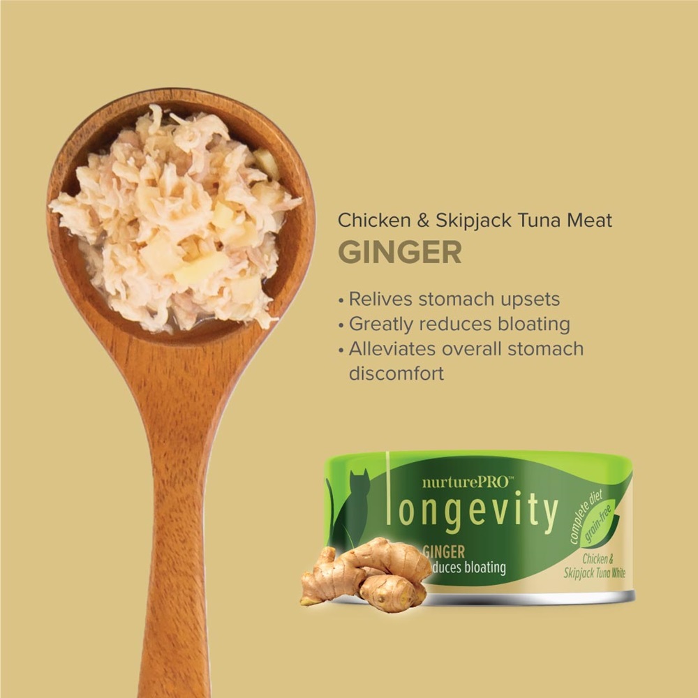 Longevity Tuna Ginger & Green tea