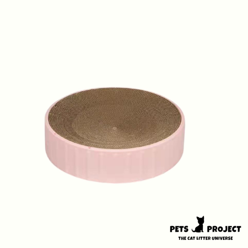 Pets Project Round Shape Cat Scratcher XXL Pink