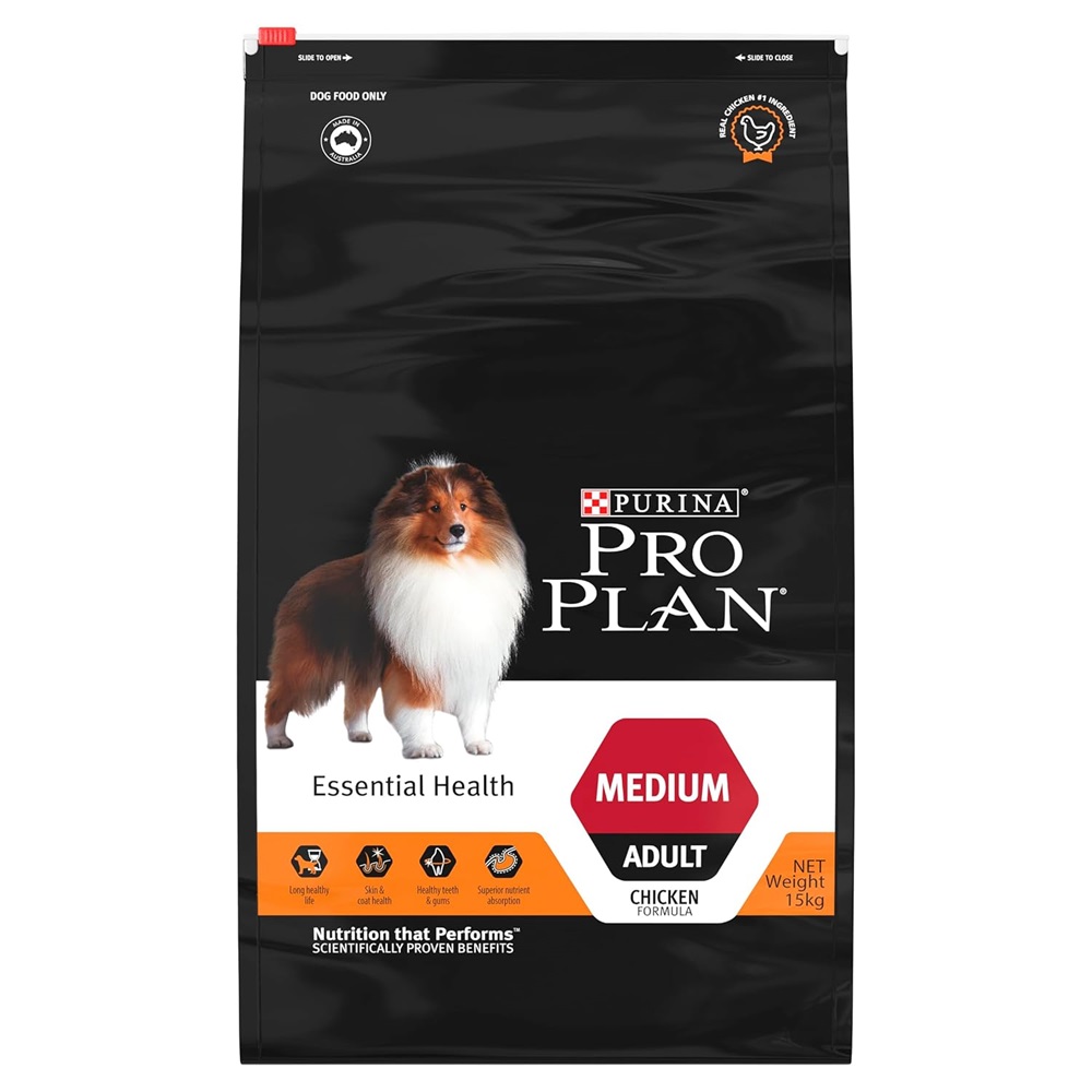 ProPlan Dog Dry Adult Essential Health Med 15kg