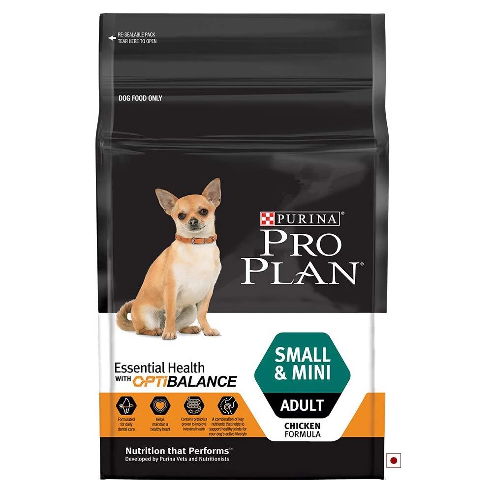 Pro Plan Dog Dry Adult Essential Health Small 0.8kg x 4