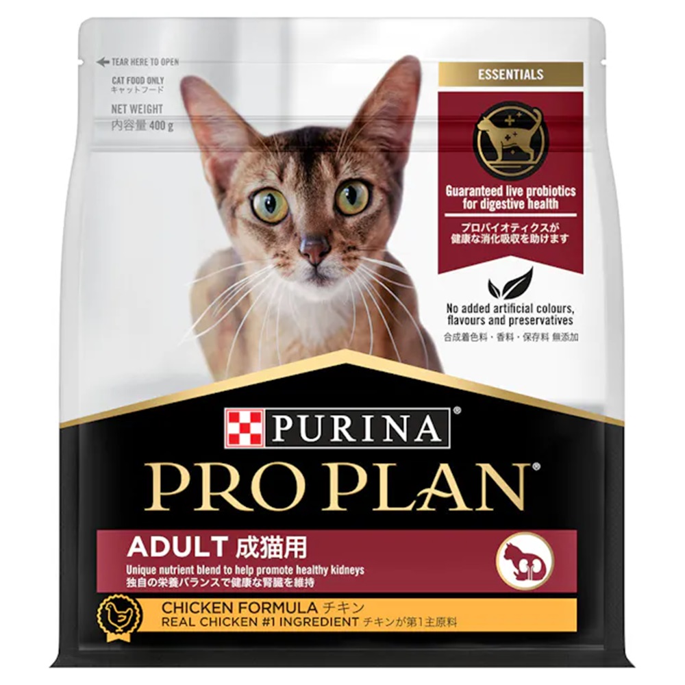 Pro Plan Cat Dry Adult Chicken 0.4kg x 8