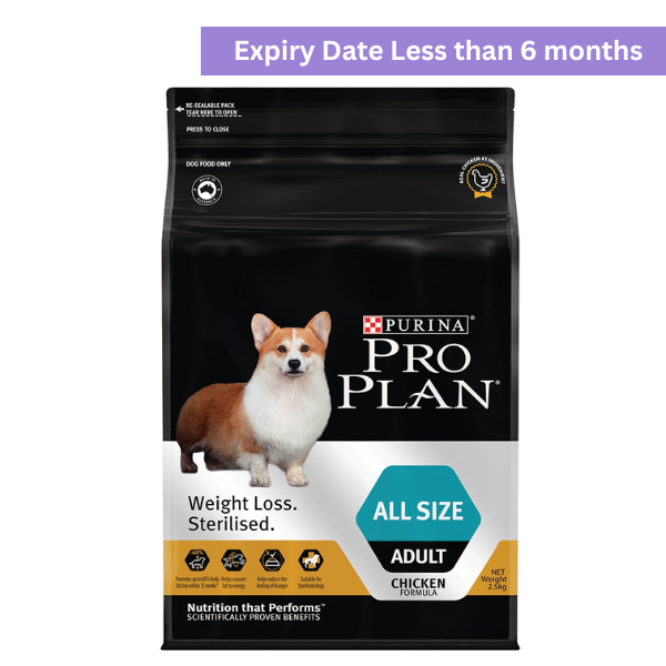 ProPlan Dog Dry Adult Weight Loss Sterlised (Chicken) 12kg (Discontinued item)