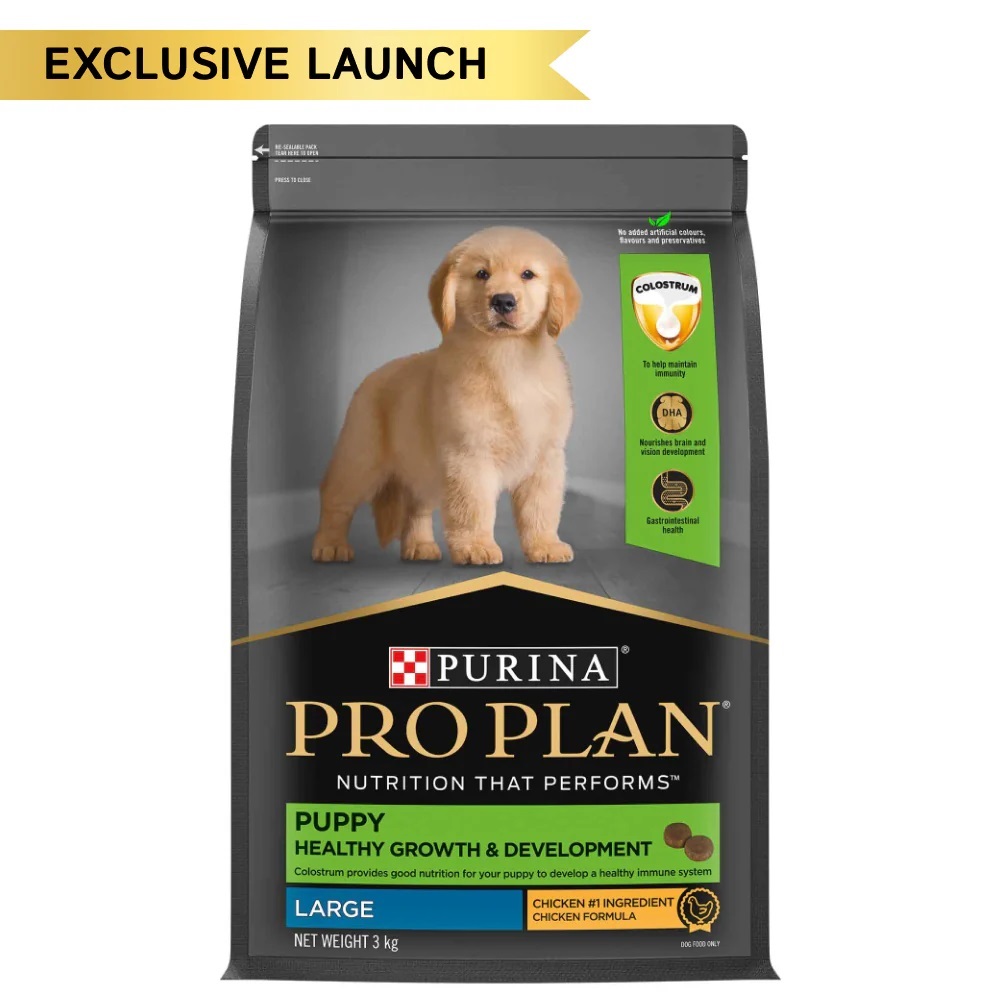 Plan Dog Dry Puppy Healthy Growth & Development Large 3kg x 4