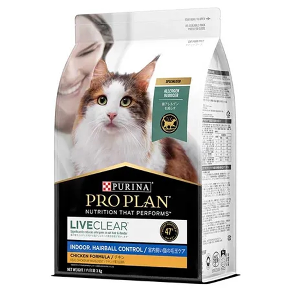 Pro Planlc Cat Dry Adult Indoor 3kg x 4