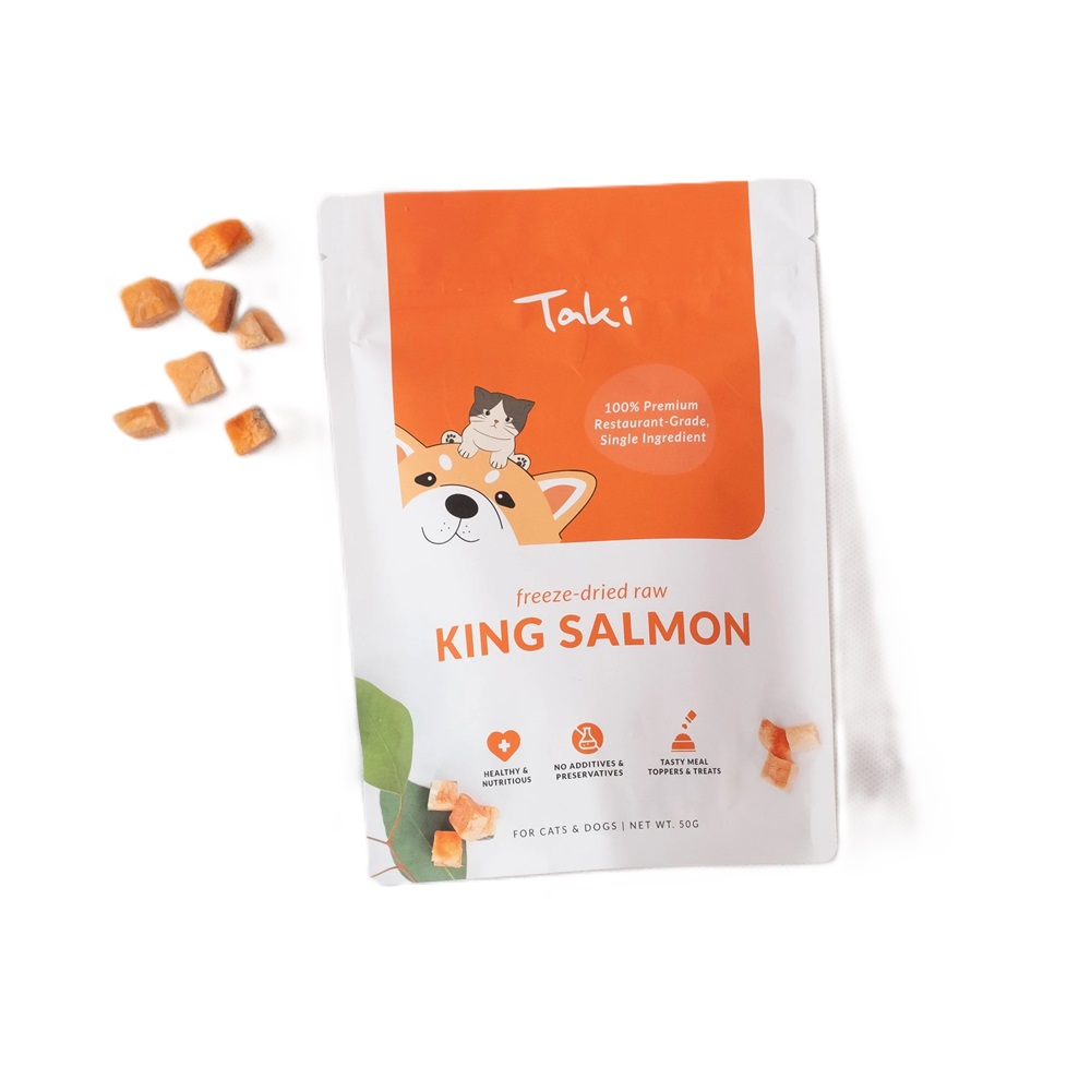 Taki Freeze-Dried King Salmon 50g