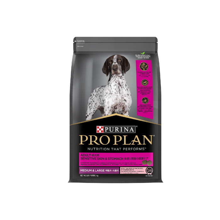 ProPlan Dog Dry Adult M&L Sensitive Skin&Stomach (Salmon&Mackerel) 3kg