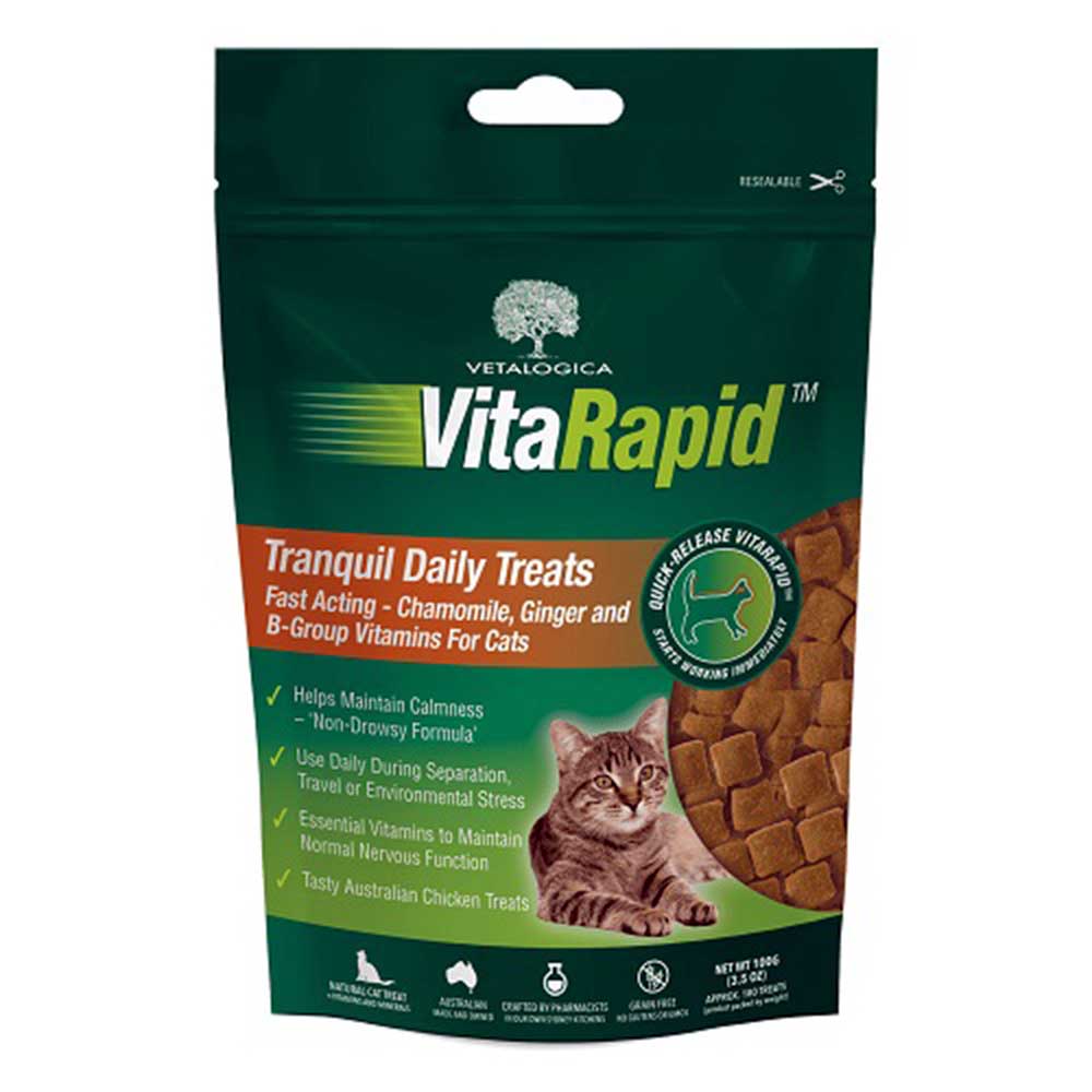 VitaRapid Tranquil Daily Treats for cats