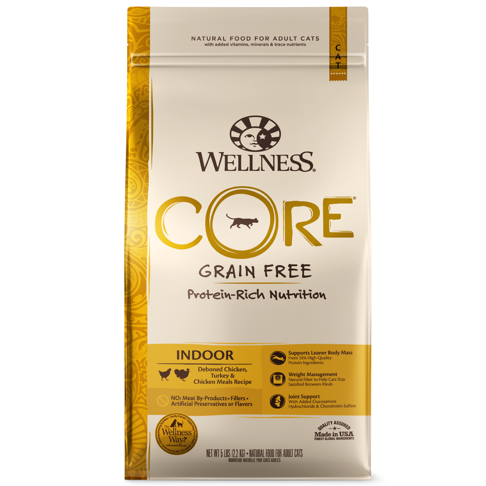 Wellness CORE Indoor Dry Cat Food 5lb14o