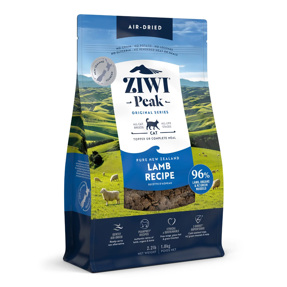 ZiwiPeak Lamb Dry Cat Food 1kg